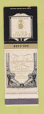 Matchbook Cover - LaFayette House Foxboro MA