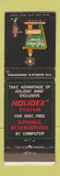 Matchbook Cover - Holiday Inn Reeds Spring MO