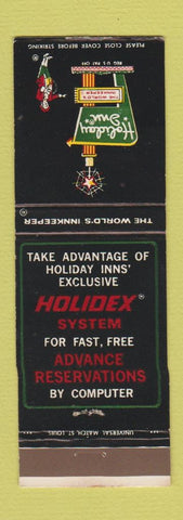 Matchbook Cover - Holiday Inn Racine WI WEAR
