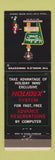 Matchbook Cover - Holiday Inn Boston MA