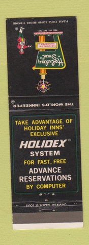 Matchbook Cover - Holiday Inn Brockton MA