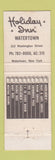 Matchbook Cover - Holiday Inn Watertown NY