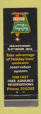 Matchbook Cover - Holiday Inn North Sydney Australia #1