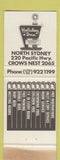 Matchbook Cover - Holiday Inn North Sydney Australia #1