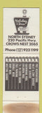 Matchbook Cover - Holiday Inn North Sydney Australia #1 WEAR