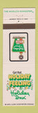 Matchbook Cover - Holiday Inn Hollywood CA