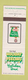 Matchbook Cover - Holiday Inn Lexington NC