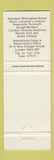 Matchbook Cover - Holiday Inn Marble Arch UK