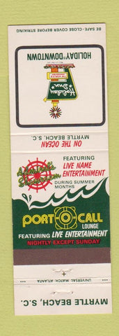 Matchbook Cover - Holiday Inn Myrtle Beach SC Downtown #2