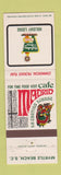 Matchbook Cover - Holiday Inn Myrtle Beach SC Cafe Madrid #4