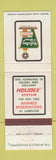 Matchbook Cover - Holiday Inn Yonkers NY