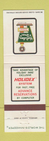 Matchbook Cover - Holiday Inn Yonkers NY