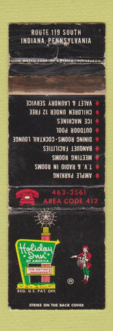 Matchbook Cover - Holiday Inn REMOVE DELETE