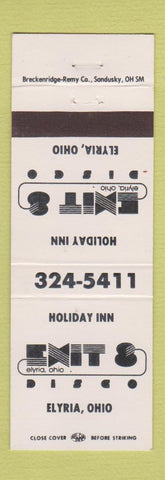 Matchbook Cover - Holiday Inn Emit's Disco Elyria OH
