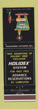 Matchbook Cover - Holiday Inn Binghampton NY