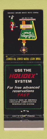 Matchbook Cover - Holiday Inn Chillicothe OH
