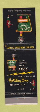 Matchbook Cover - Holiday Inn Chillicothe OH