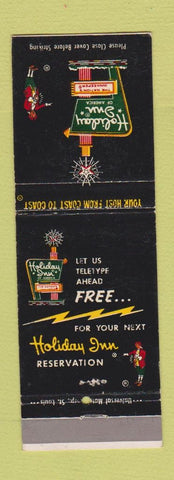 Matchbook Cover - Holiday Inn Youngstown OH