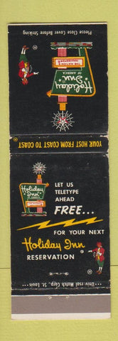 Matchbook Cover - Holiday Inn Lima OH WEAR
