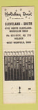 Matchbook Cover - Holiday Inn West Richfield OH