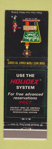 Matchbook Cover - Holiday Inn Bowling Green OH