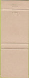 Matchbook Cover - Mirror Lake Inn Lake Placid NY WORN