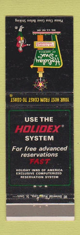 Matchbook Cover - Holiday Inn Kent OH