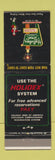 Matchbook Cover - Holiday Inn Canton OH