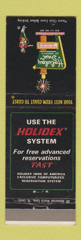 Matchbook Cover - Holiday Inn Toledo OH West Maumee