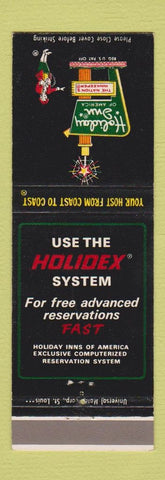 Matchbook Cover - Holiday Inn Mike Zappone's Cleveland OH East