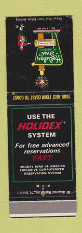 Matchbook Cover - Holiday Inn Toledo OH Perrysburg
