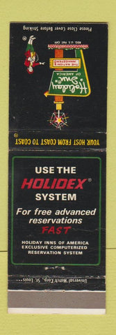 Matchbook Cover - Holiday Inn Canton OH #2