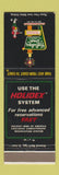 Matchbook Cover - Holiday Inn Cleveland OH Beachwood