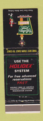 Matchbook Cover - Holiday Inn Toledo OH West Maumee WEAR