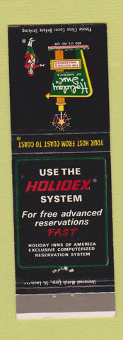 Matchbook Cover - Holiday Inn Toledo OH Perrysburg
