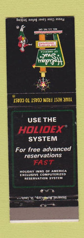 Matchbook Cover - Holiday Inn Toledo OH North