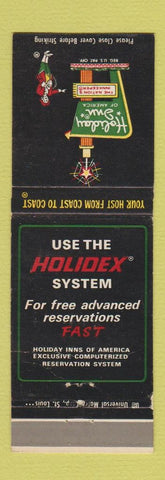 Matchbook Cover - Holiday Inn St Clairsville OH