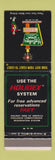 Matchbook Cover - Holiday Inn Zanesville OH