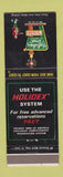 Matchbook Cover - Holiday Inn Mason OH Cincinnati Northeast