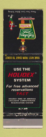 Matchbook Cover - Holiday Inn Warren OH