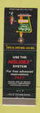 Matchbook Cover - Holiday Inn Portsmouth OH