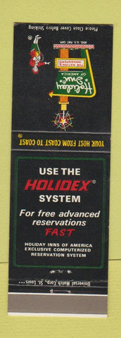 Matchbook Cover - Holiday Inn Portsmouth OH
