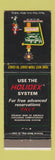 Matchbook Cover - Holiday Inn Columbus OH Grove City
