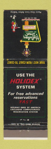 Matchbook Cover - Holiday Inn Columbus OH Grove City