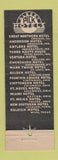 Matchbook Cover - Hotel Antlers Indianapolis IN