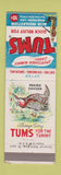 Matchbook Cover - Tums Antacid Prairie Chicken WEAR