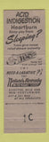 Matchbook Cover - Tums Antacid Prairie Chicken WEAR