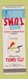 Matchbook Cover - Tums Antacid Col Fuller Fly Fishing Lure