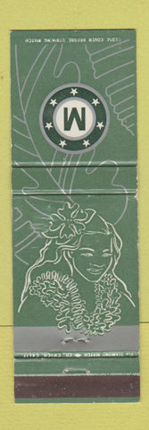 Matchbook Cover - Matson Shipping Lines Cruise girlie