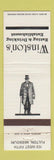 Matchbook Cover - Winston's Restaurant Fulton MO